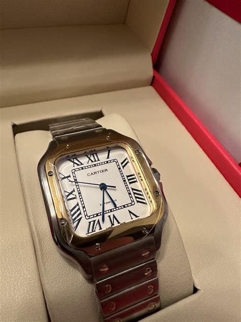 reptime cartier santos black